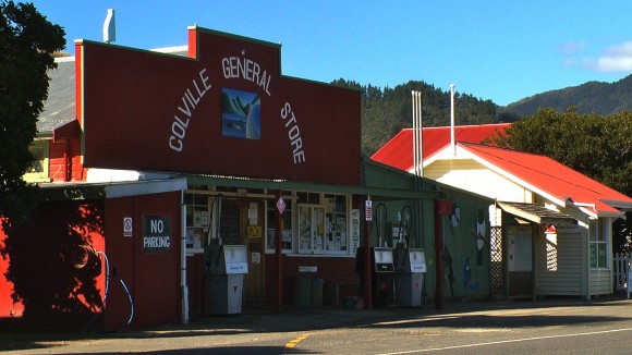 Business must be good for the Colville store, it's the only one in the Northern Coromandel region. (The Coromandel)
