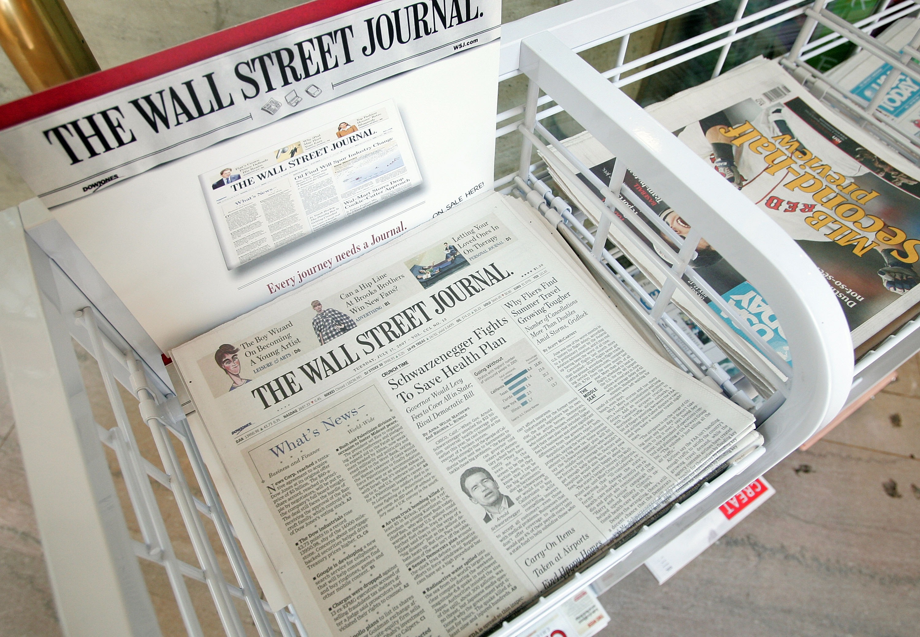 The wall street journal. Издание Wall Street Journal. The Wall Street Journal фото. Wall Street Journal обложка. Американская газета «the Wall Street Journal».