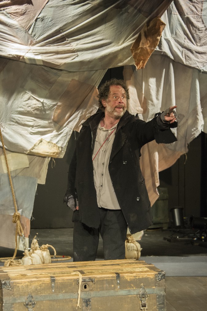 Benjamin Evett stars as the Ancient Mariner in the one-man show,