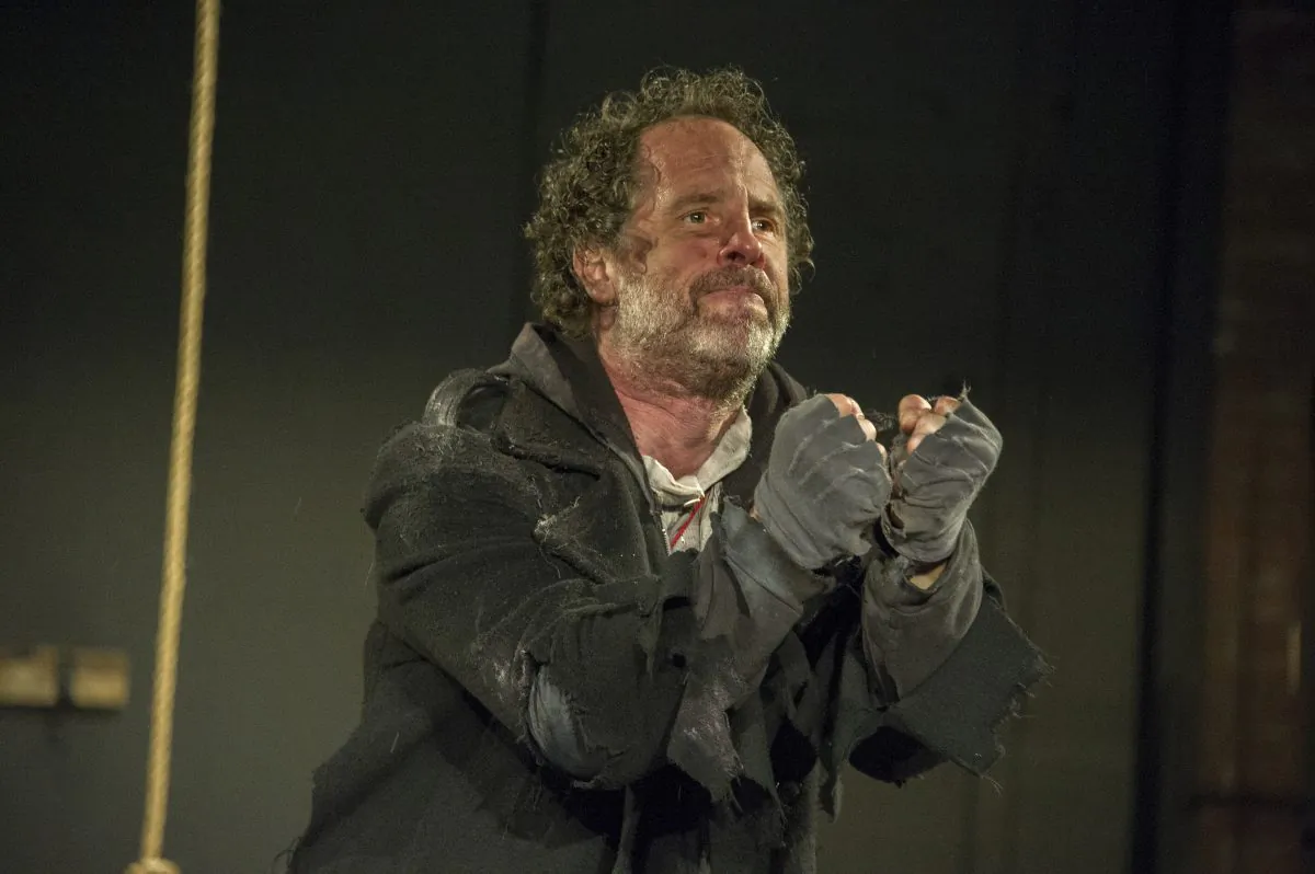 Benjamin Evett stars as the Ancient Mariner in the one-man show, “Albatross.” (Carole-Goldfarb).