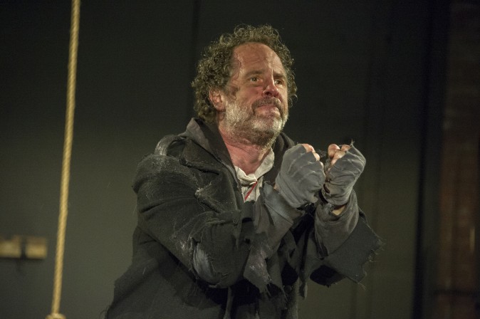 Benjamin Evett stars as the Ancient Mariner in the one-man show,
