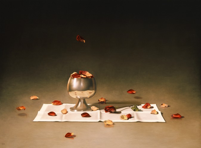 "Petals," by Carlos Madrid. Oil on linen, 36 inches by 24 inches. (Courtesy of Carlos Madrid)