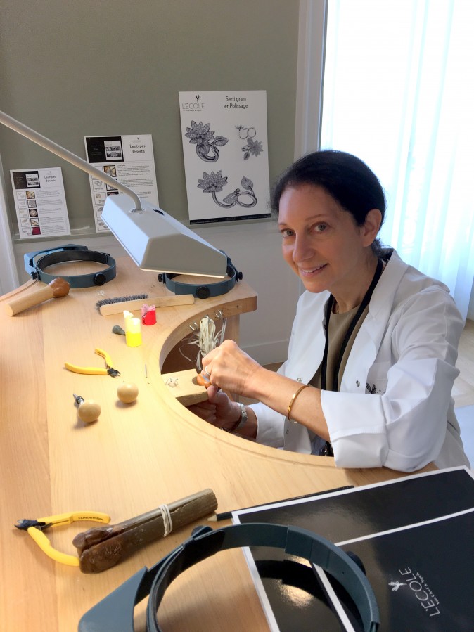 Van Cleef & Arpels' L'Ecole gives the general public a peek into the world of jewelry and watchmaking. (Isabelle Kellogg)