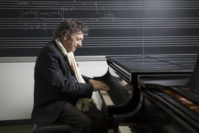 David Dubal at Juilliard School in New York City on Jan. 24, 2017. (Samira Bouaou/Epoch Times)