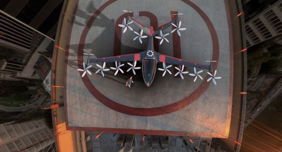 This image provided by Joby Aviation shows the conceptual design of the Joby S2 Electric VTOL PAV aircraft. Even before George Jetson entranced kids with his flying car, people dreamed of soaring above traffic congestion. Inventors and entrepreneurs have tried and failed to make the dream a reality, but that may be changing. Nearly a dozen companies around the globe, some of them with deep pockets like Airbus, are working to develop personal aircraft that let people hop over crowded roadways. (Joby Aviation via AP)