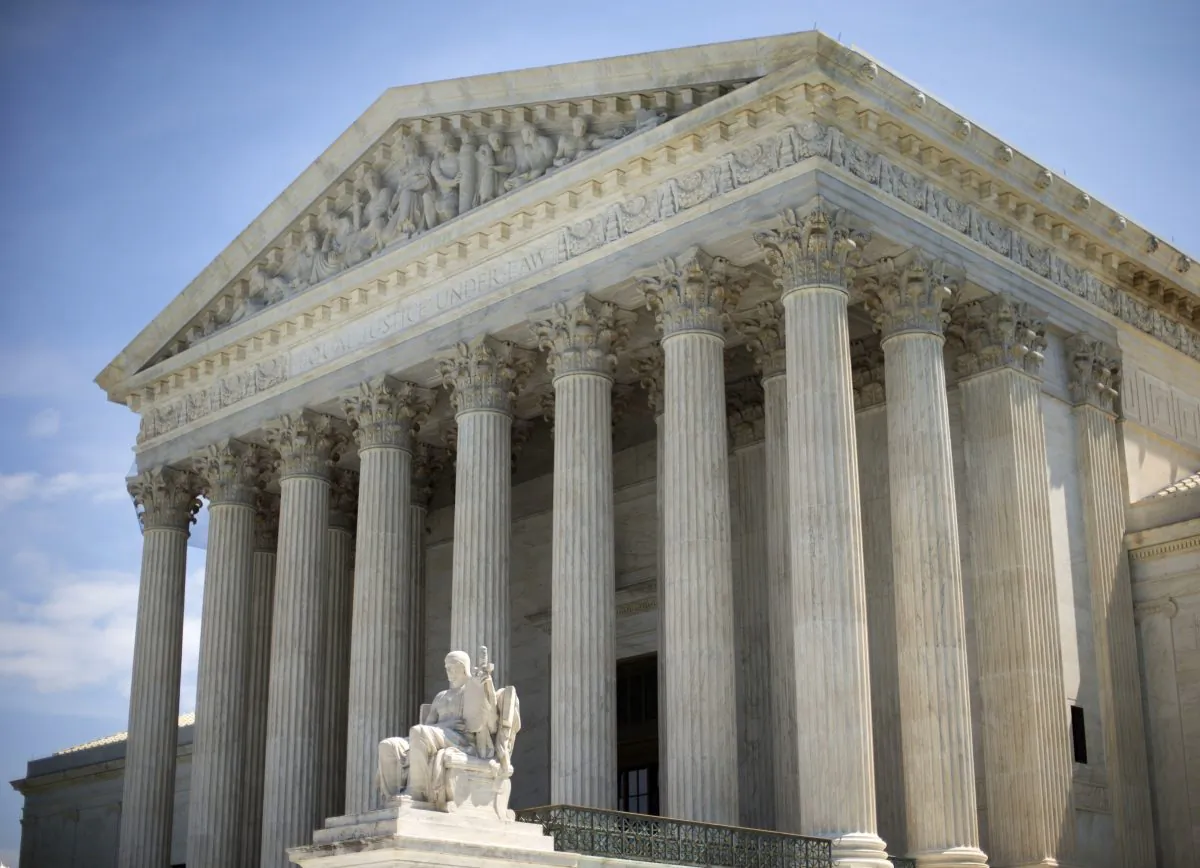 The Supreme Court building is seen in Washington, in this file photo. (AP Photo/Pablo Martinez Monsivais)