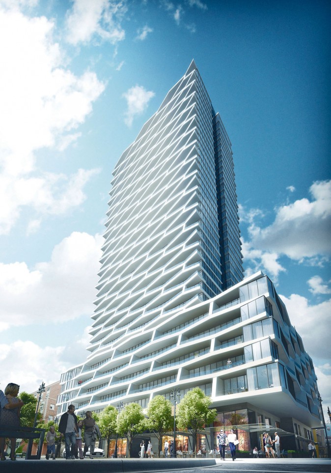 Rendering Harbour Plaza Residences. (Courtesy Cornerstone Marketing Realty)