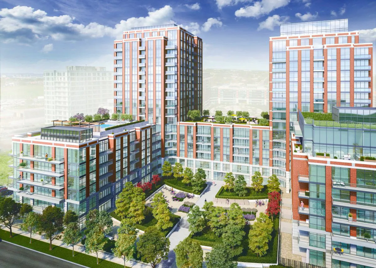 Rendering Harbour Plaza Residences. (Courtesy Cornerstone Marketing Realty)