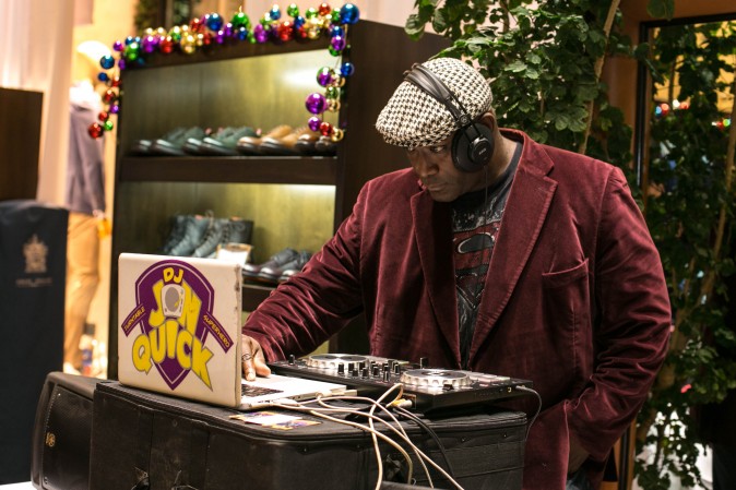 Eredi Pisanò boutique celebrating 15 years on Madison Avenue in New York on Dec. 21, 2016. (Benjamin Chasteen/Epoch Times)