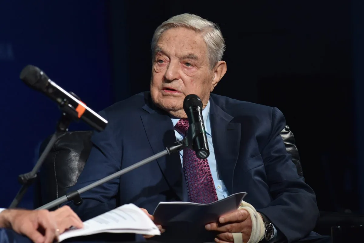 George Soros in New York on Sept. 20, 2016. (Bryan Bedder/Getty Images for Concordia Summit)