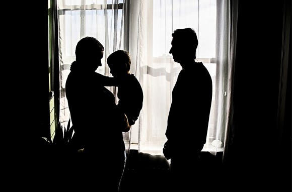 A husband and wife from Eastern Europe, who have lived and worked in New York since overstaying their visas 12 years ago and now have two American children, are an example of complicated situations created by years of immigration system failure. (Samira Bouaou/Epoch Times)