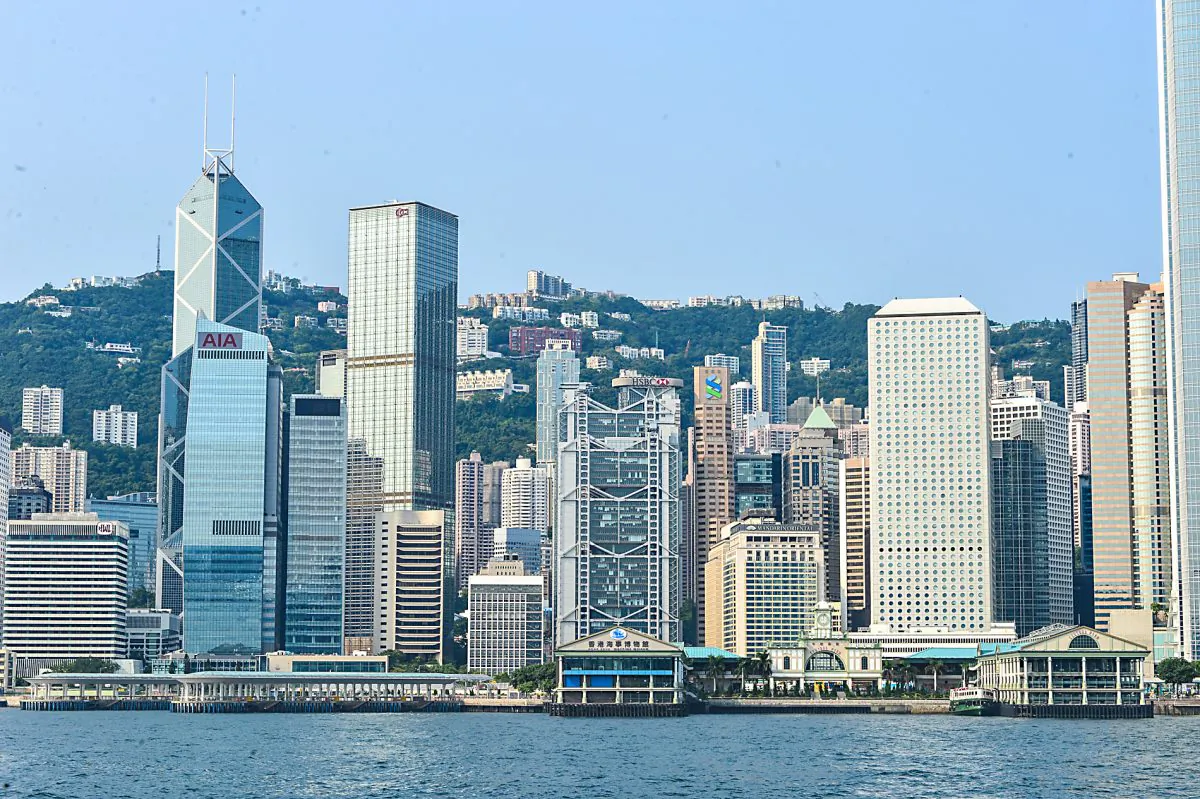 View of Central Hong Kong from Kowloon Aug 1, 2014. (epoch times)
