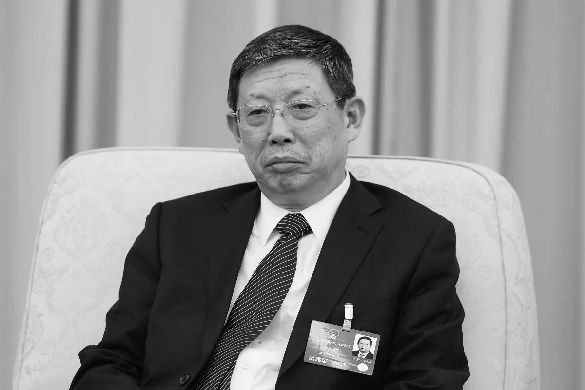 Former Shanghai Mayor Yang Xiong at the Great Hall of the People in Beijing on Mar. 6, 2016. Yang resigned his post on Jan. 17. (Lintao Zhang/Getty Images)