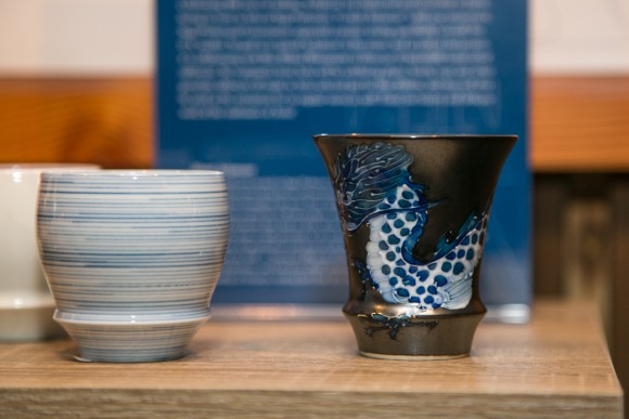 The Blue Ribbon Sushi Izakaya in New York hosts Aritaware on Feb. 6, 2017. Arita is small town in Japan best known for producing porcelain for 400 years.  (Benjamin Chasteen/Epoch Times) 