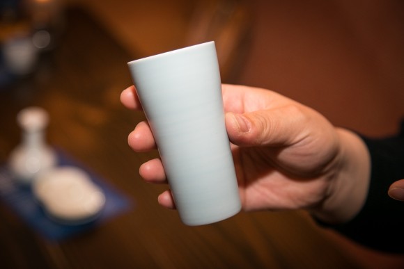The Blue Ribbon Sushi Izakaya in New York hosts Aritaware on Feb. 6, 2017. Arita is small town in Japan best known for producing porcelain for 400 years.  (Benjamin Chasteen/Epoch Times) 