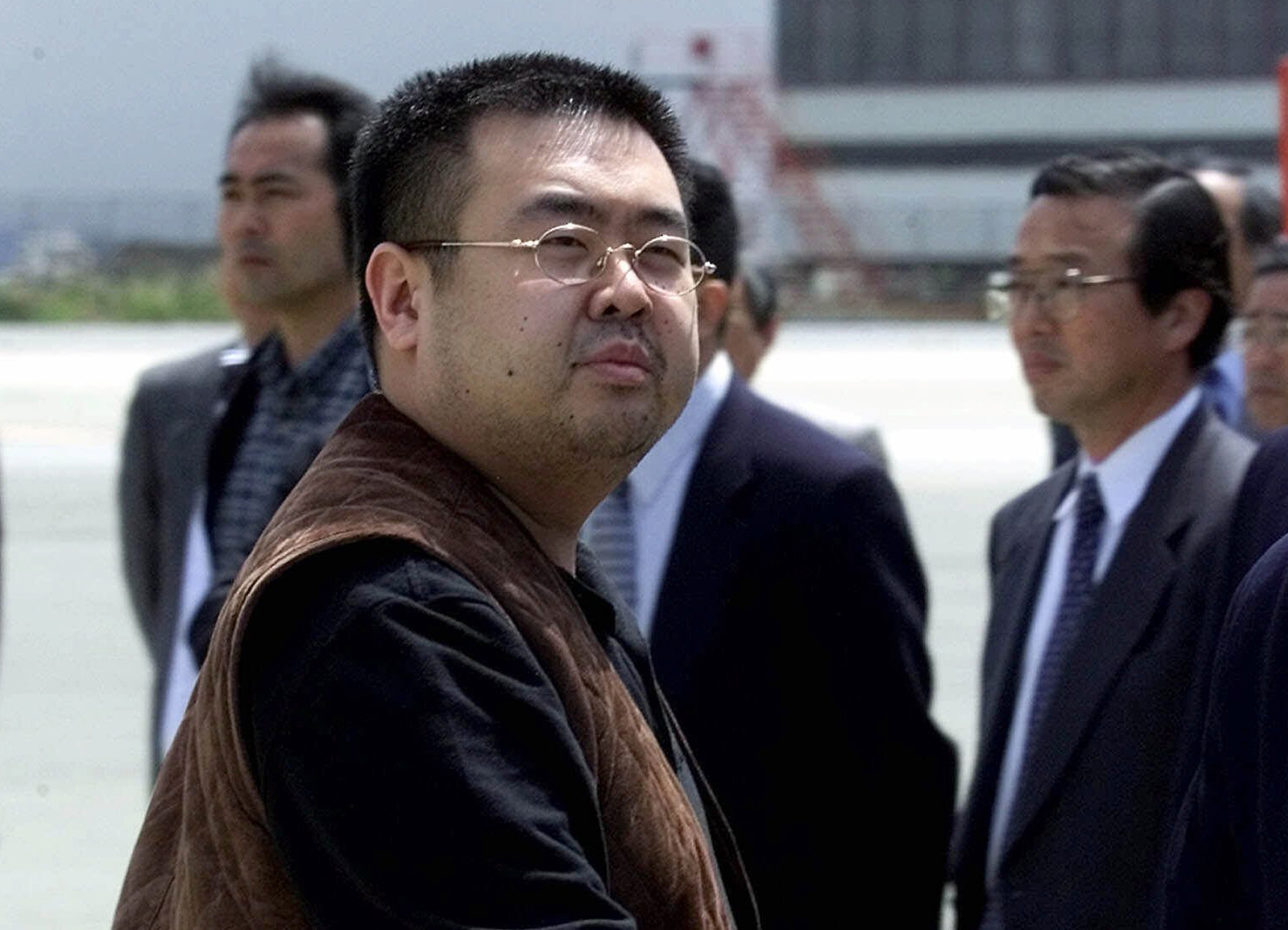 A man believed to be Kim Jong Nam, the eldest son of then North Korean leader Kim Jong Il. (AP Photo/Shizuo Kambayashi, File)
