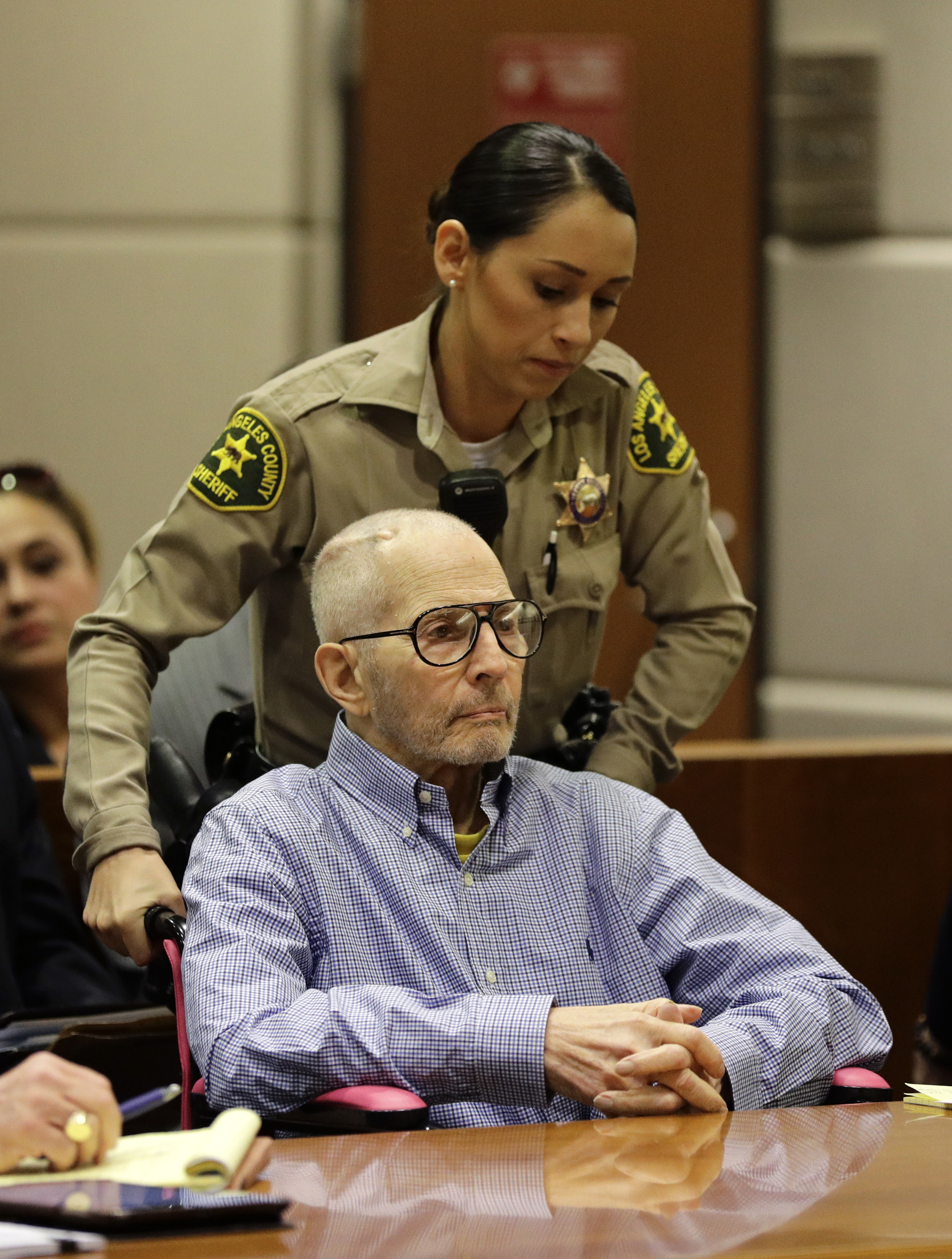 Real estate heir Robert Durst in the courtroom for a hearing in Los Angeles, in this file photo. (AP Photo/Jae C. Hong, Pool, File)