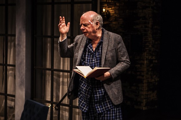 Wallace Shawn in his play