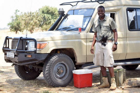 Kangachepe (Kanga) Banda, a guide with Robin Pope Safaris. (Giannella M. Garrett)