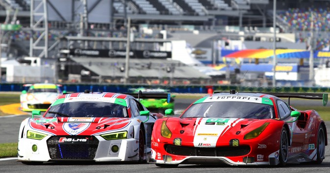 The GTD #63 Scuderia Corse Ferrari is another 2016 Sebring class winner which would love to make up for a less than stellar performance at the Rolex. (Chris Jasurek/Epoch Times)