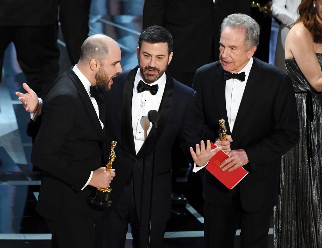 onstage during the 89th Annual Academy Awards at Hollywood & Highland Center in Hollywood, CA., on February 26, 2017. (Getty images)