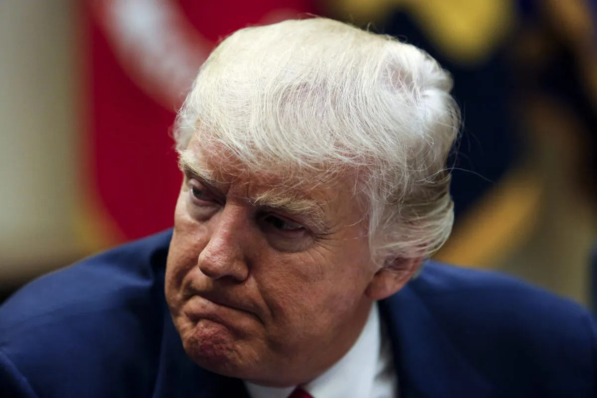 President Donald Trump leads a listening session with health insurance company CEO's in the Roosevelt Room of the White House in Washington on Feb. 27, 2017. Trump vowed to fix the problems with the Affordable Care Act. (Aude Guerrucci-Pool/Getty Images)