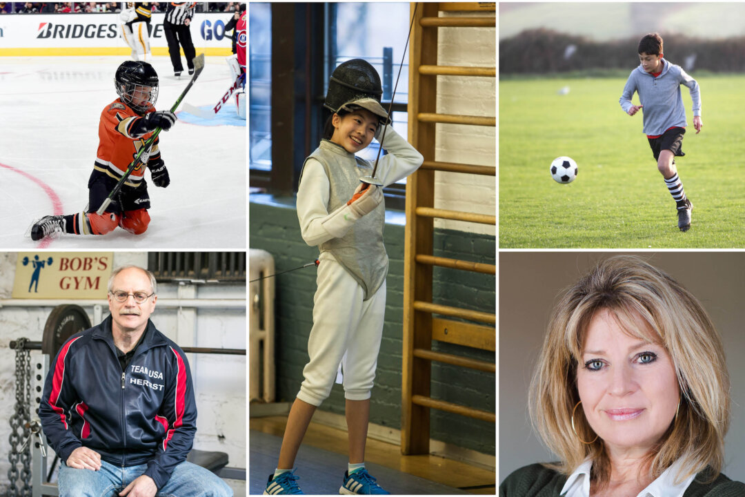 Clockwise from Top R (Harry How/Getty Images; Petr Svab/Epoch Times; Digital Media Pro/Shutterstock; Olympian Alexandra Allred; Benjamin Chasteen/Epoch Times)