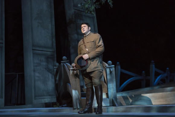 Bass David Bizic is a convincing, vocally suave Albert. (Marty Sohl/Metropolitan Opera)