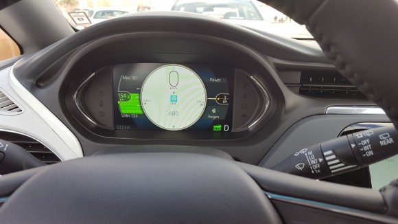 Dashboard of Chevrolet Bolt EV Premier (Courtesy of David Taylor)