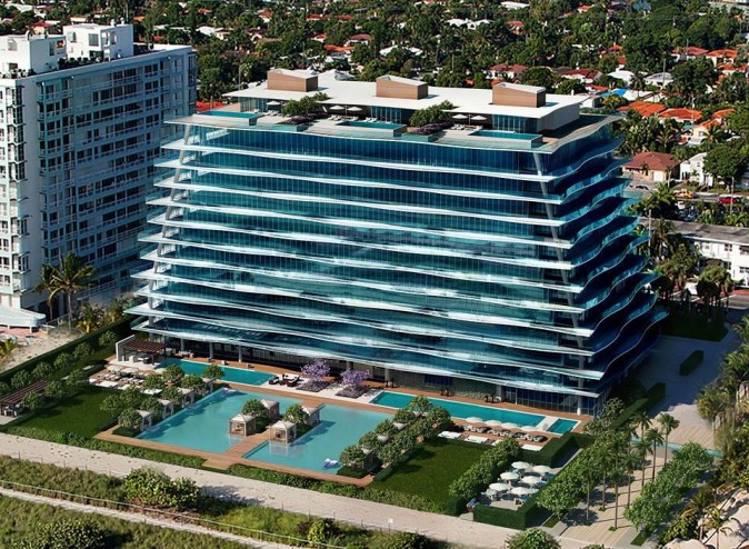 Rendering of Fendi Château Residences, developed by Château Group. (Courtesy Pordes Residential)
