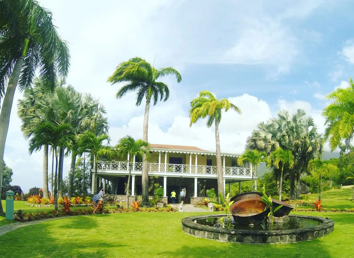 Nevis Botanical Gardens, a lush oasis of tropical plants and other flora from around the world. (Janna Graber)