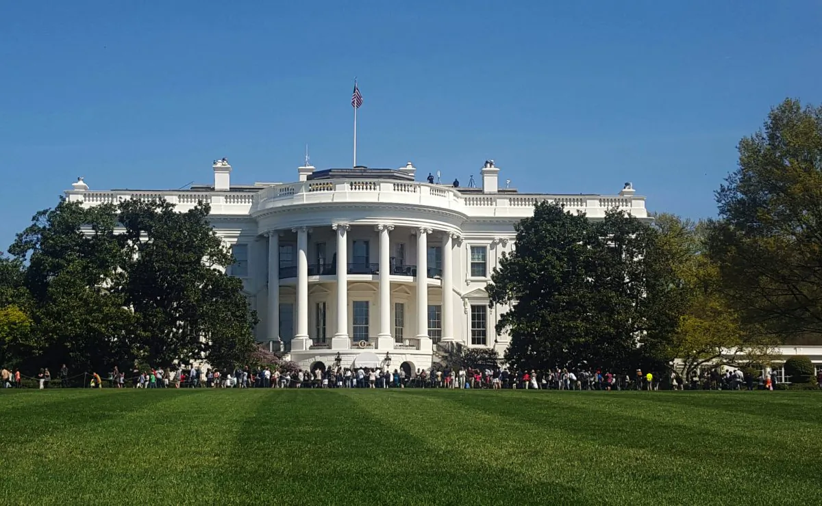 A stock photo of the White House (AP Photo/Estelle Doro)