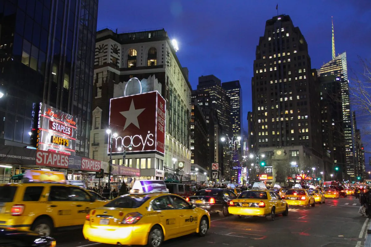 Macy's flagship store at Herald Square in New York on March 26, 2012. (Benjamin Chasteen/Epoch Times)

