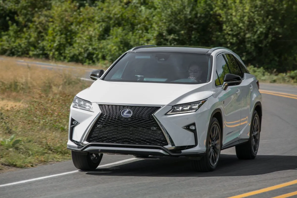Lexus RX 350 F Sport (Courtesy of Toyota)