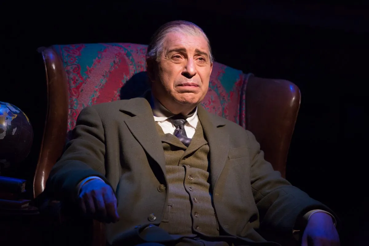 Max McLean in “The Most Reluctant Convert.” McLean wrote as well as co-directed the play with Ken Denison. (Jeremy Daniel)