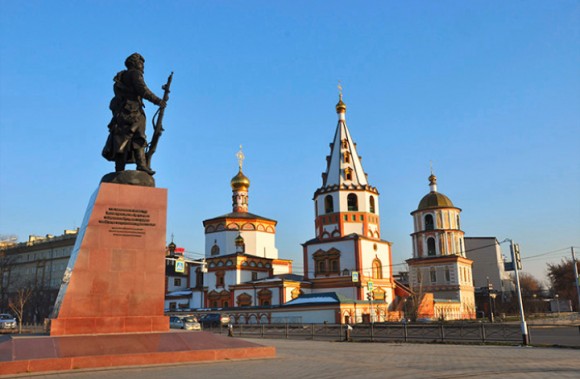 Bogoyavlensky cathedral, irkutsk, Siberia. (Vlatka Jovanovic)