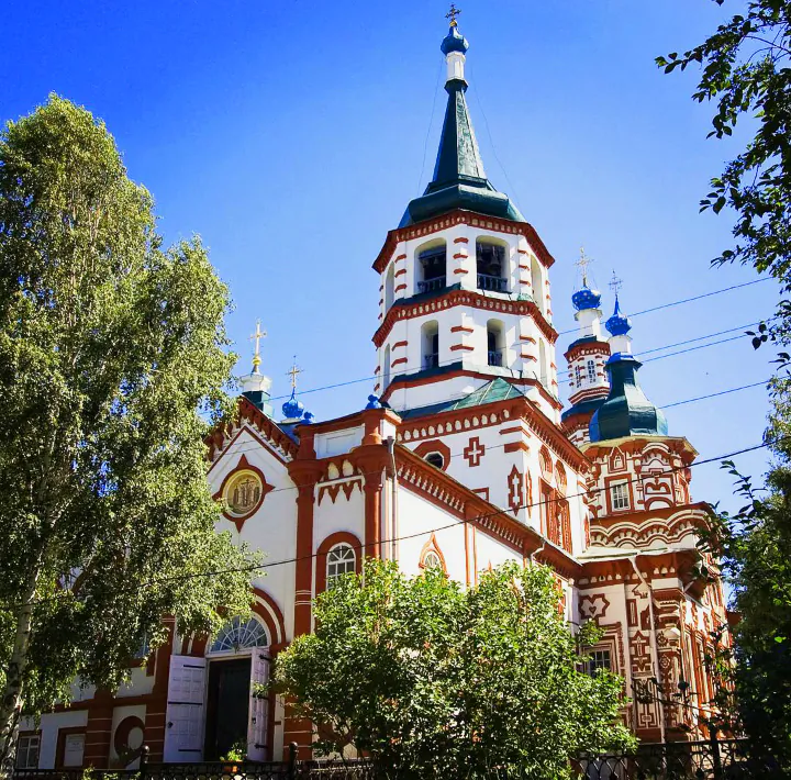 Cross church Irkutsk, Siberia. (Vlatka Jovanovic)