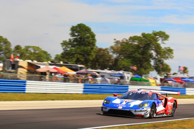 Ryan Briscoe broke the existing GTLM track record by more than two seconds. . (Chris Jasurek/Epoch Times)