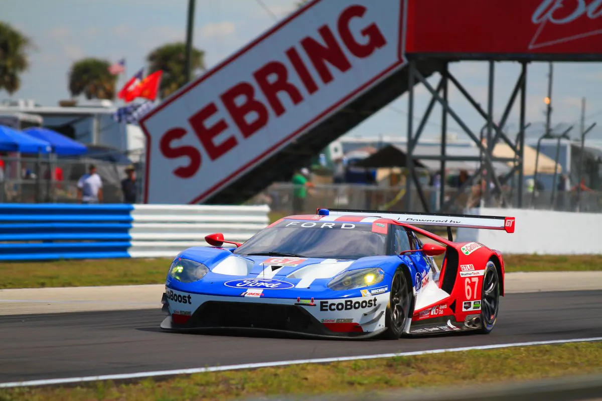 Ryan Briscoe is no longer a “former IndyCar star;” he has become a legitimate sportscar racing star, as his GTLM pole at Sebring proves. (Chris Jasurek/Epoch Times)