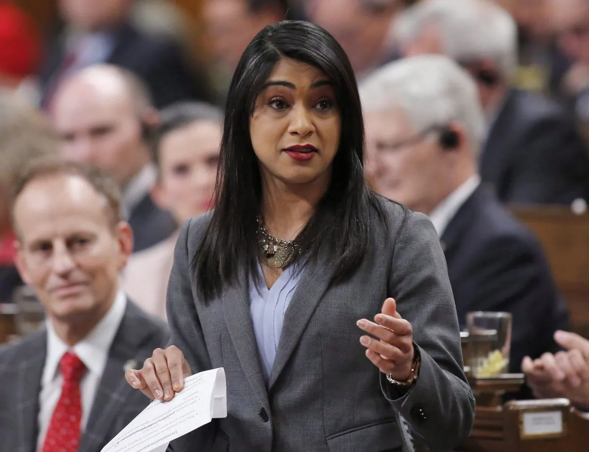 Youth Minister Bardish Chagger in a file photo. (The Canadian Press/ Patrick Doyle)