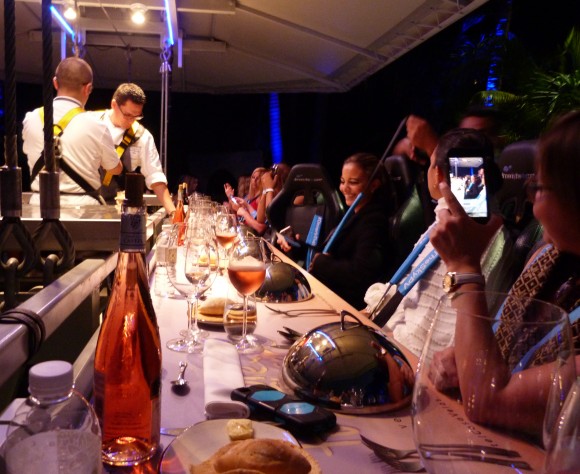 Dinner in the Sky above the five-star luxury resort Casa Velas. (Barbara Angelakis)