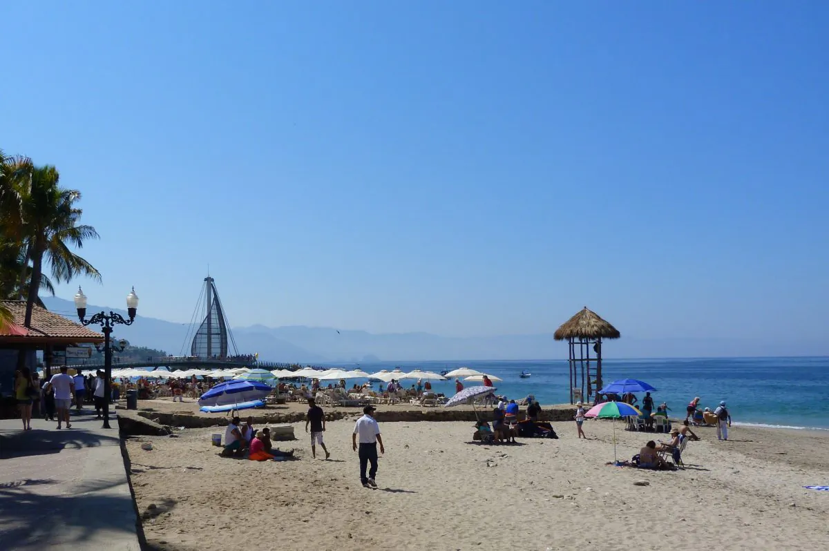 Puerto Vallarta Famous Los Muertos Beach