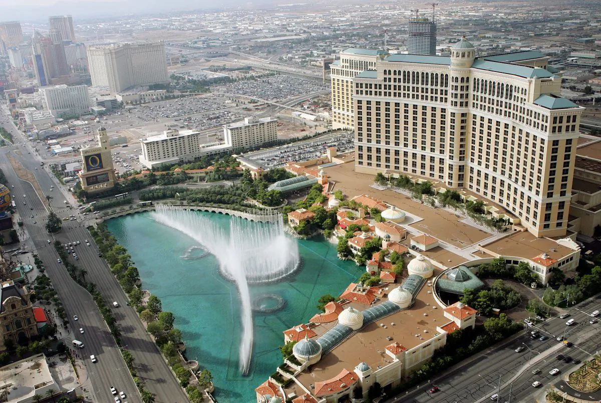 The Bellagio resort in Las Vegas in this file photo. (Ethan Miller/Getty Images)