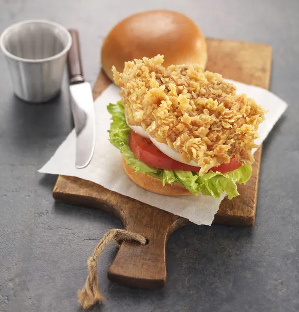 Fried Chicken Sandwich (Courtesy of bbq Chicken)