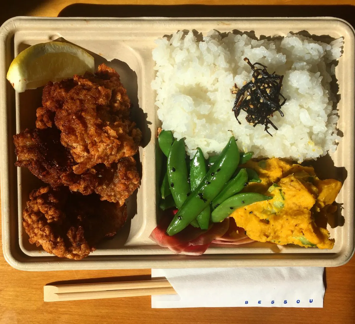 Bessou's bento box. (Courtesy of Bessou)