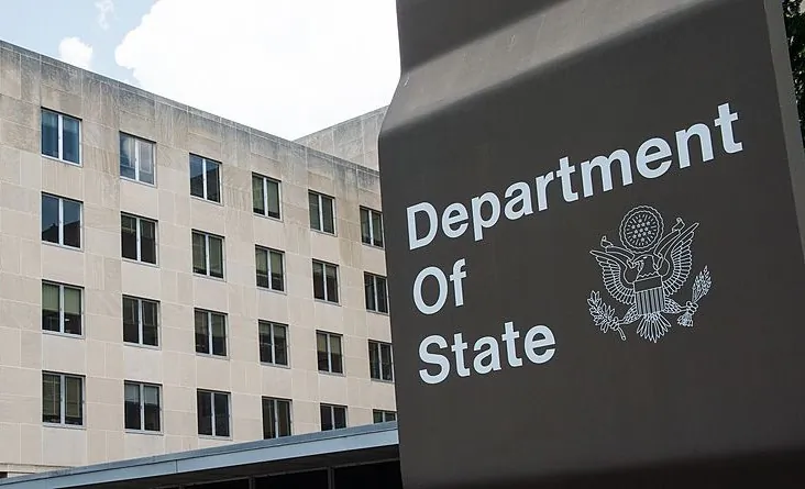 Department of State building in Washington on July 31, 2014. (Paul J. Richards/AFP/Getty Images)