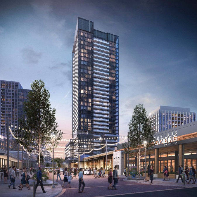 Rendering of Rodeo Drive Condominiums. (Courtesy of Lanterra Developments)