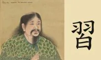 Chinese Character ‘Xi’ for Learning: a Little Bird Practicing Flying