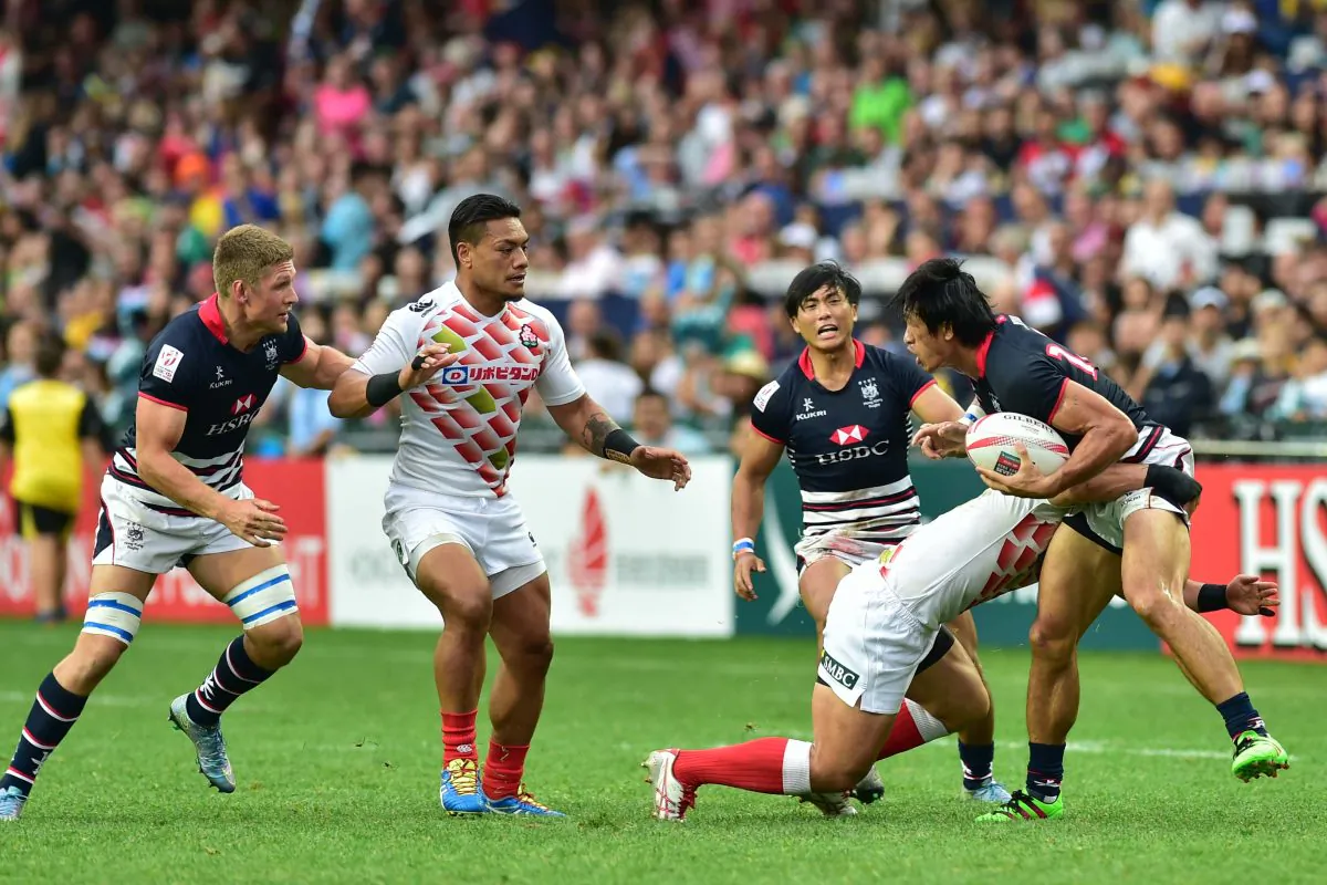 Hong Kong put up a brave performance against Japan in the final of the Rugby Sevens Qualifier 2016, but lost the final 14-24. They will be hoping to go one better this year, but this will be the toughest and most competitive tournament over the Sevens weekend on April 7, 8 and 9, 2017. (Bill Cox/Epoch Ties)