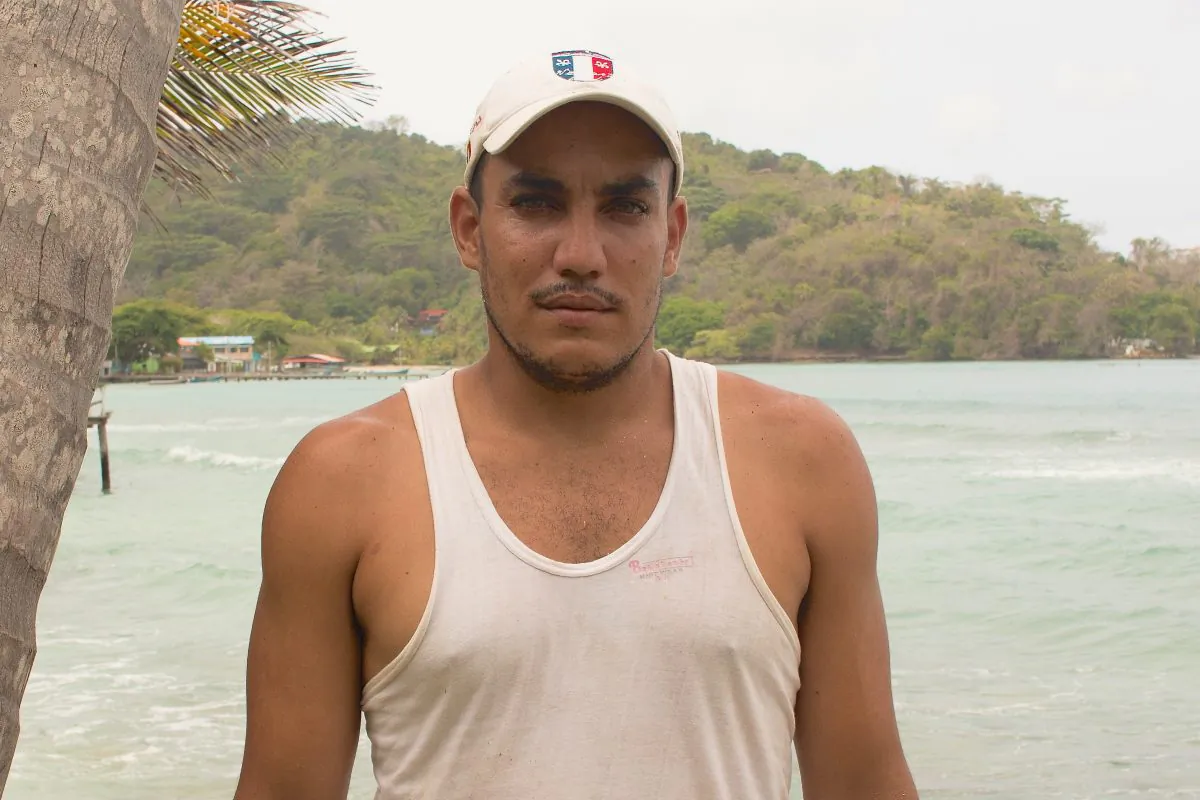 Rafael Acosta Díaz began traveling from Cuba to the United States on May 6, 2016. He is now broke and stuck in a fishing village in Colombia. (Joe Parkin Daniels)